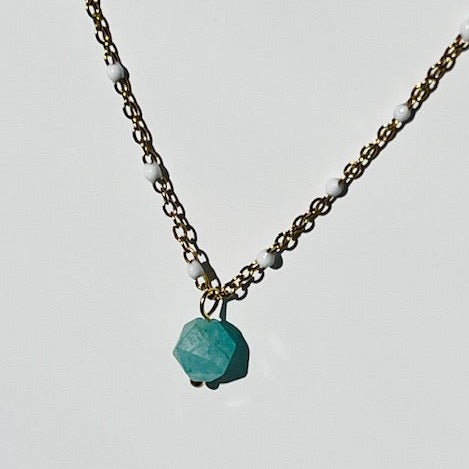 Enamel Drop Necklace